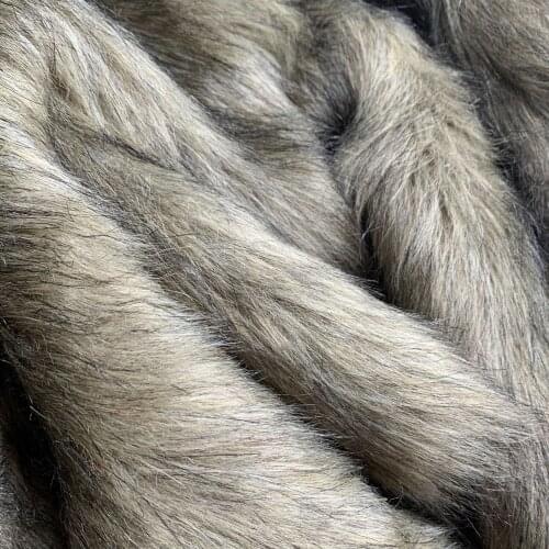 100*160cm Imitation Dog Hair Artificial Hair Fake Fur Collar Spot Fabric Artificial Hair Doll Handmade DIY Clothing Plush Fabric