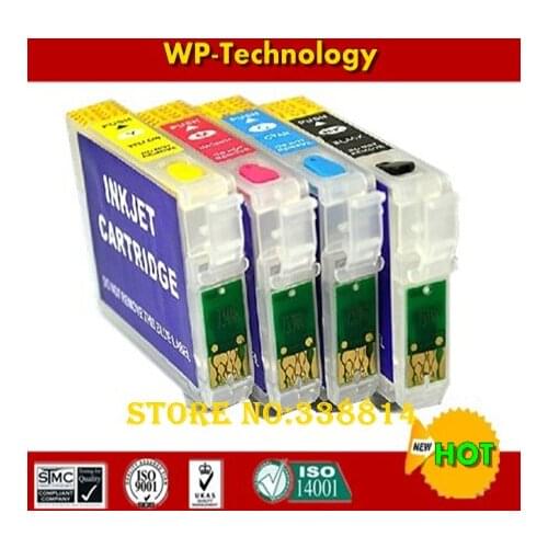 Full ink Refill cartridge suit for T1271 T1272 T1273 T1274,suit for Epson NX530/NX625 WF-3520/WF-3540/WF-7010 ,With ARC chips