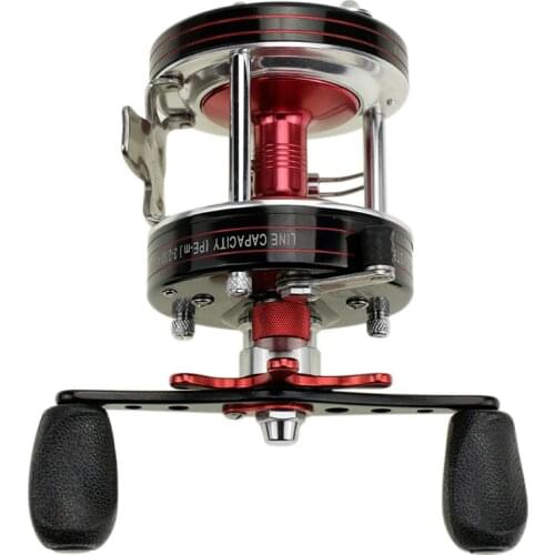 All-metal Drum Wheel Good Fishing Tackle Special Horizontal Drum Reel Boat Fishing Reel for Sea Fishing