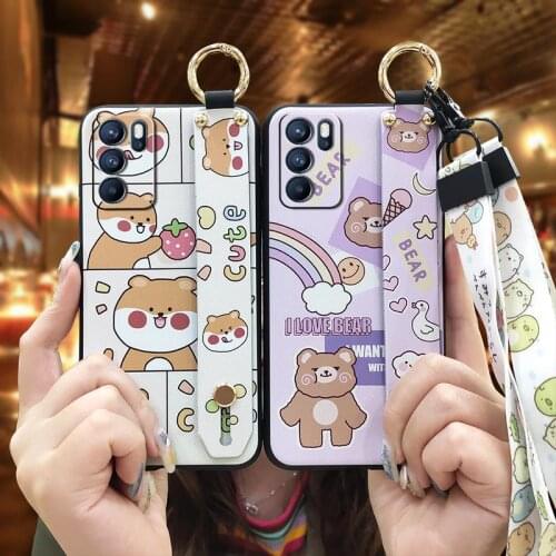 Beautiful Soft Case Phone Case For OPPO Reno6 Pro Fashion Glitter TPU Soft Dirt-resistant Cover Cute