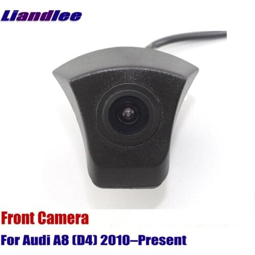 Liandlee Car Front View Camera AUTO CAM For Audi A8 (D4) 2010-Present 2015 2016 2017 ( Not Reverse Rear Parking Camera )