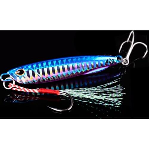 10g-40g Metal Jig Fishing Lure Weights Trolling Hard Bait Bass Fishing Bait Tackle Trout Jigging Lure Jigs Saltwater Lures