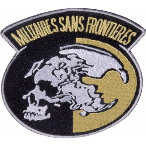 METAL GEAR PEACE WALKER MILITAIRES SANS FRONTIERES BADGE PATCH Military Store