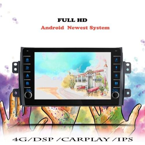 Multimedia Player Android 10.0 For Suzuki SX4 2006 2007 2008 2009 2010 2011 2012 2013 Car Radio Navigation GPS DVD Tape Recorder