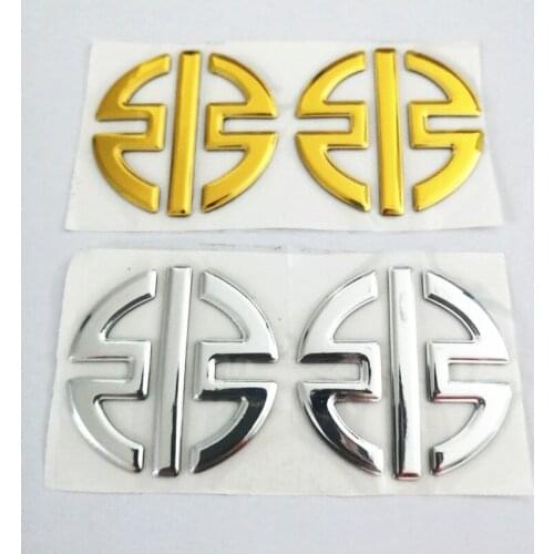 Emblems Stickers Decals 3D Reflective Motorcycle Logos for KAWASAKI H2 NINJA H2R