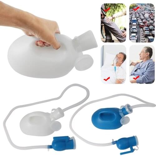 2000ml Portable Male Men Car Urinal Urine Pee Bottle Travel + 1.6M Tube