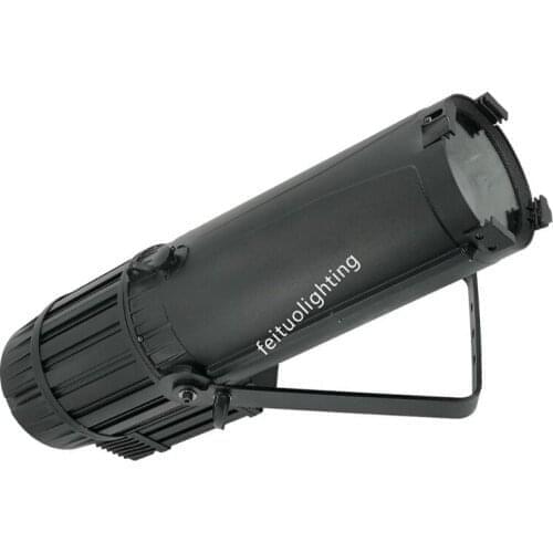 Professional 2pcs/lot Outdoor RDM / DMX Led Profile Spot Light With Auto Zoom Cutting WW/CW RGBAL 5in1 Cob Ellipsoidal Led Leko