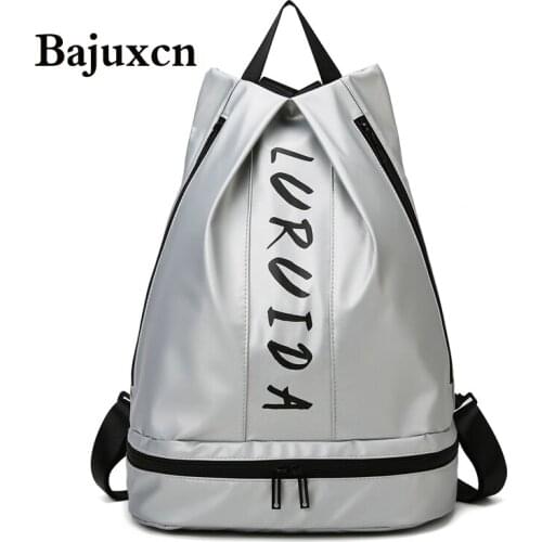 Dry and wet separation backpack brand designer ladies leisure sports bag multifunctional yoga bag 2021 new Oxford travel bag