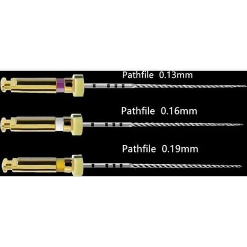 6pcs/Box Dental Endodontic Niti Rotary Pathfile File ISO Root Canal Drill 25mm 013/016/019