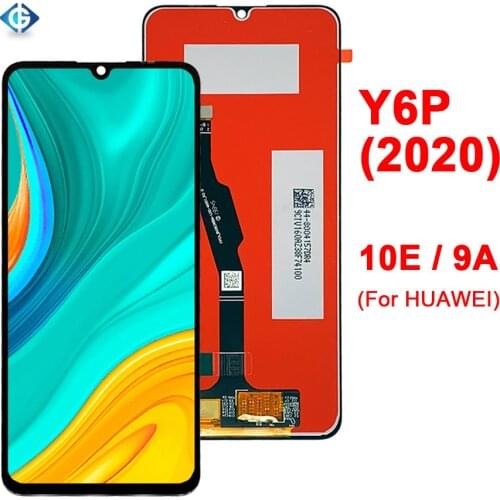 Spare Parts 6.3" LCD For Huawei Y6P 2020 Display Touch Digitizer Assembly For Huawei Enjoy 10E/Honor 9A Screen Replacement