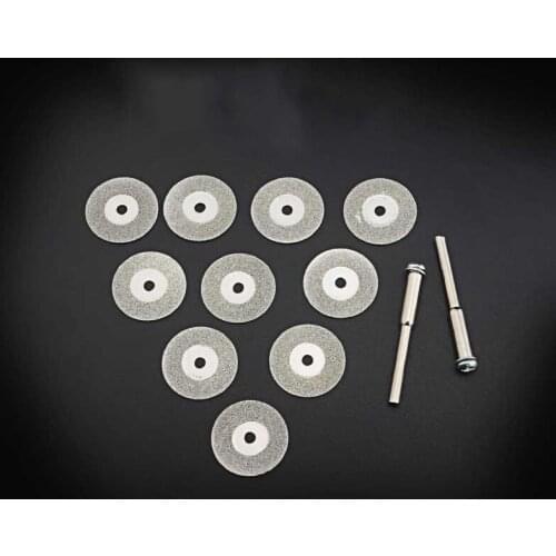 10PCS 16mm Dremel Accessories Diamond Grinding Wheel Dremel Saw Mini Circular Saw Cutting Disc Electric Rotary Tool Woodworking