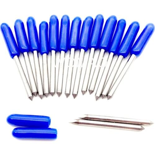 15pcs 60 degree Mimaki Cricut Cutter Vinyl Cutter Blades free shipping