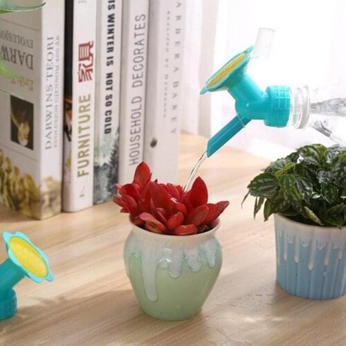 2 In 1 Plastic Sprinkler Nozzle Watering Bottle Water Cans for Flower Plant Garden Irrigation DIY Watering Tools Water Can