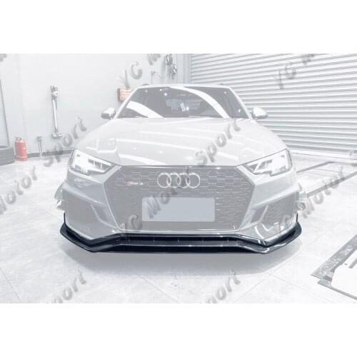 Car Accessories CF Carbon Fiber Avant RS01R Front Lip Fit For 2018-2020 RS4 B9 Front Lip