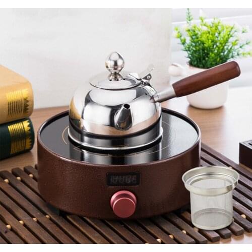 500/680ML Home Hotel Kitchen Teapots Stainless Steel Drink Tea Kettle Pot With Handle Stove Top Cookware Kitchen Tools