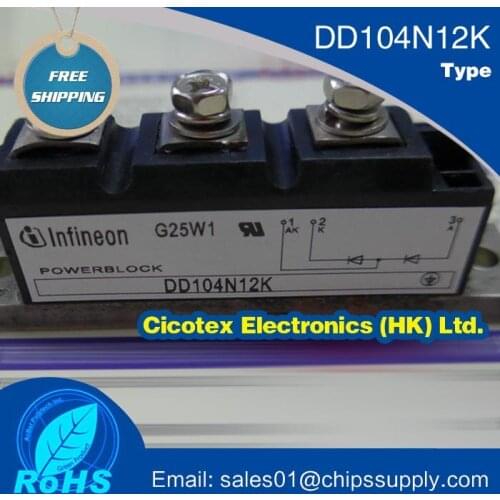 DD104N12K MODULE IGBT