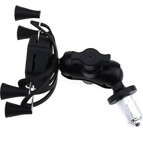 GPS Navigation Mobile Phone Mount Bracket Holder Motorcycle Accessories Universal for 22mm 7/8" / 28mm 1 1/8" Handlebar