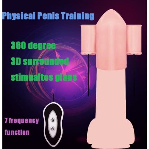 DINGYE Penis Vibrator 7 Speed Strong Vibration Sex Toy for Man Adult Sex Product Male Masturbator