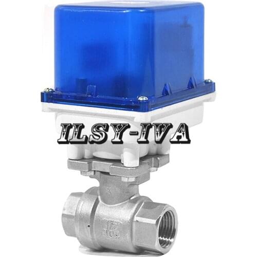 FDD-M type Stainless steel DN15 AC12V/24V/220V fixed-type electric ball valve
