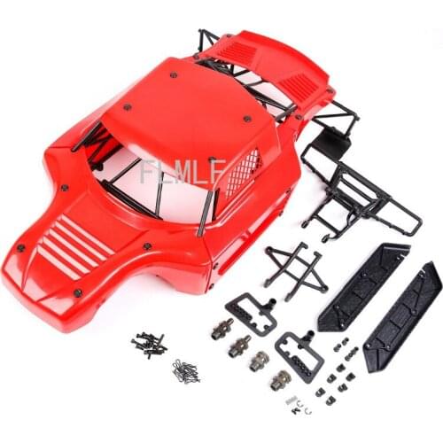 Body Shell & Roll Cage Kit Fit for 1/5 HPI ROVAN ROFUN KM GTB TS BAJA 5T 5SC Modified WLT Rc Car Parts