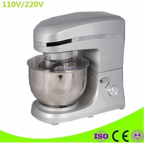 Newest 220V Electric Dough Mixer Professional Eggs Blender 5L Kitchen Stand Food Mixer Milkshake/Cake Mixer Kneading Machine