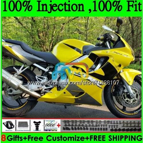 OEM For HONDA CBR600 FS CBR 600F4i 600 F4i 04 05 06 07 141BS.52 CBR600 F4i CBR600F4i 2004 2005 2006 Light yellow 2007 Fairings