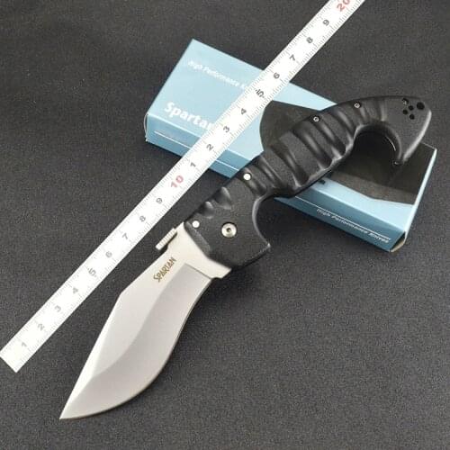 Spartan Pocket Folding Knife 440C Blade ABS Handle Tactical Hunting Knife Outdoor Camping Survival EDC Multi Tools