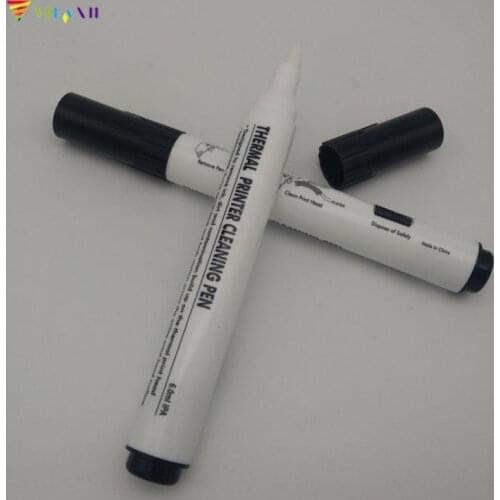 Vilaxh 5pcs Printhead head clean pen print head printer cleaning pen Maintenance pen for thermal printer pen