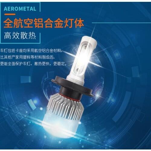High quality LED headlights H1 H7 H4 4800LM 36W BrightLux lights