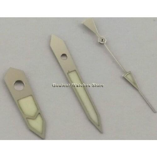 1 PCS Green Luminous Watch Needles Hands Set Fit NH35A NH36A 7S26 Automatic Movement Watch Parts