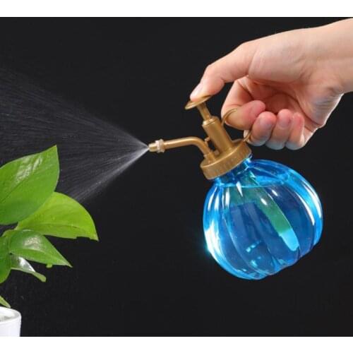 1pc Plant Flower Glass Garden Watering Pot Plant Watering Can Bottle Garden Sprayer Bottle For Gardening Watering Can Tools