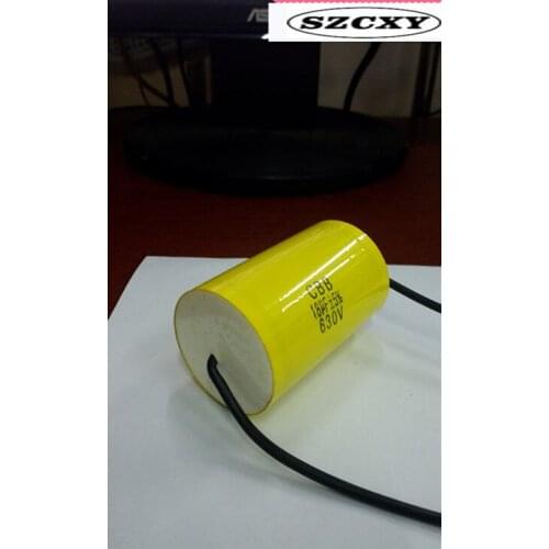 2PCS Home furnishings 630V/18UF CBB20 film capacitor