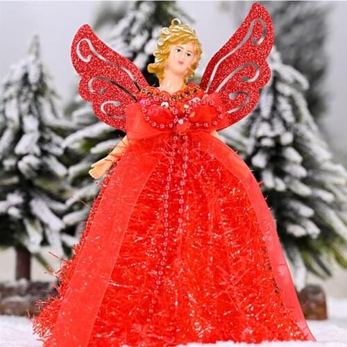 2021 New Year Gift Cute Christmas Angel Doll Navidad 2021 Decor Xmas Tree Ornament Noel Deco Christmas Decoration for Home