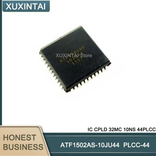 50Pcs/Lot ATF1502AS-10JU44 ATF1502AS IC CPLD 32MC 10NS 44PLCC