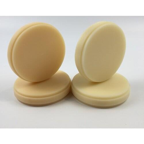 6 Pieces/lot OD98*16mm Dental Lab Material CAD CAM Open Milling System PMMA Blanks Dental PMMA Disk For Temporary Crown