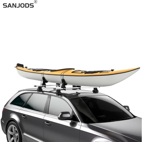 SANJODS Roof Rack A Versatile Horizontal Kayak Roof Carrier That Conform To A Large Range Of Hull Shapes As Well As SUPs