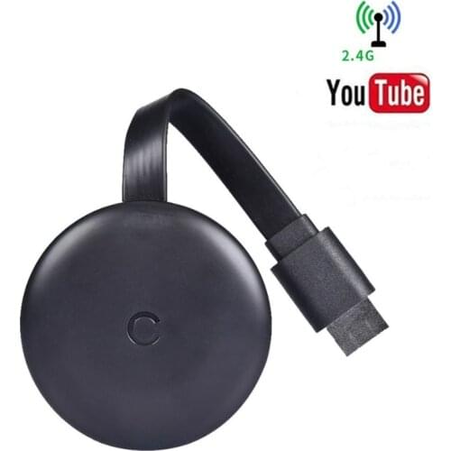 2020 New Tv Stick 2.4g Wifi 4k1080p Mobilescreen Cast Mirroring Adapter G12 Support /youtube, Android/IOS Universal