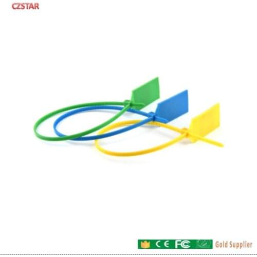 Long range alien h3 cable tie tag hang rfid uhf epc gen2 passive 902-928MHZ seal zip tag insert rfid tag provide free sample