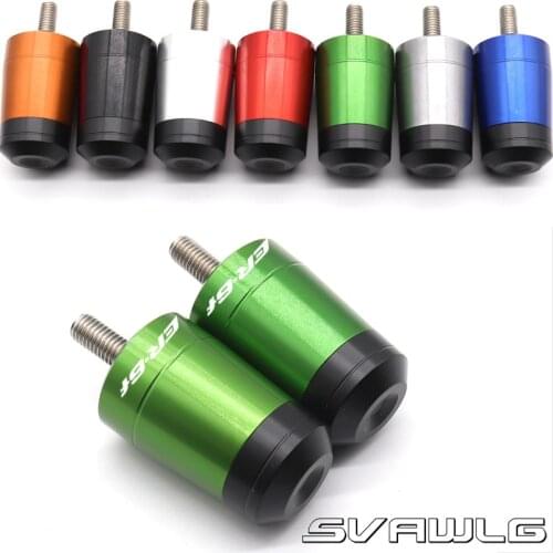 Black Motorcycle Handlebar Grips Ends Hand Bar End For Kawasaki ER6F ER6N ER6N/6F 2006-2017 2016 2015 2014 2013 2013