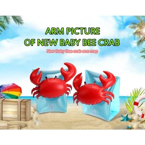 Baby Swim Toddler Float Swimming Ring Pool Infant Kid Life Jacket Buoyancy Vest Baby Inflatable Arm Ring Baby Swim Ring Dropship