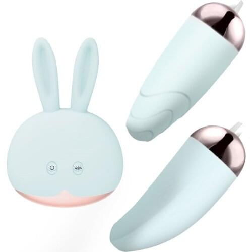 Double vibrating egg 12-speed remote vibrator G-spot Clitoral Stimulation rabbit vibrator strap on vibrator sex toys for woman