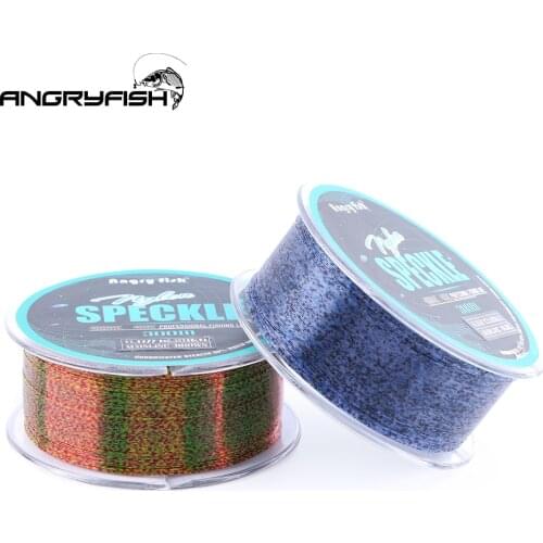Angryfish Hot Good toughness 300m Speckle Invisible Super Strong Monofilament Nylon Fishing Line