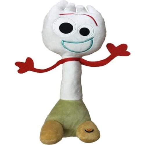 New Toy Story 4 Plush Toys Forky Woody Sheriff Stuffed Doll Children Christmas Gifts