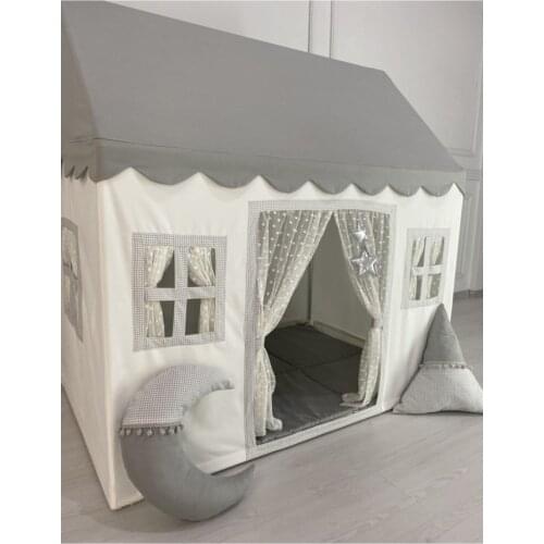 Child Play House Gray Color Play Tent Play Area, Portable, Entertainment center, Room Decor, игровая палатка,تلعب, Spielhaus