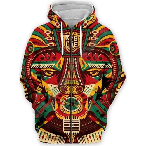 Reggae Singer Hip Hop Legend Bob Marley Funny New Fashion Streetwear 3D Print Zipper/Hoodies/Sweatshirts/Jacket A-11