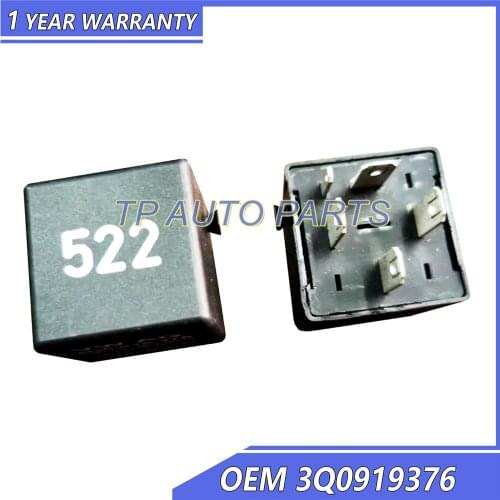 2 Pieces Relay Coolant Display Relay Compatible With VW Passat OEM 3Q0919376