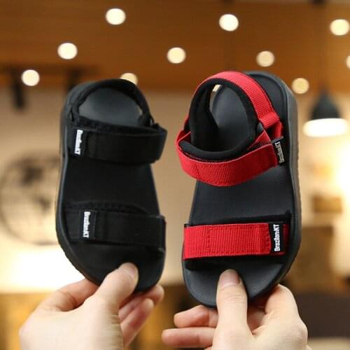 2021 Summer New Children Sandals Fashion Girls Shoes For Girls Flat Beach Kids Sandals Casual Comfortable Breathable Boys Shoes