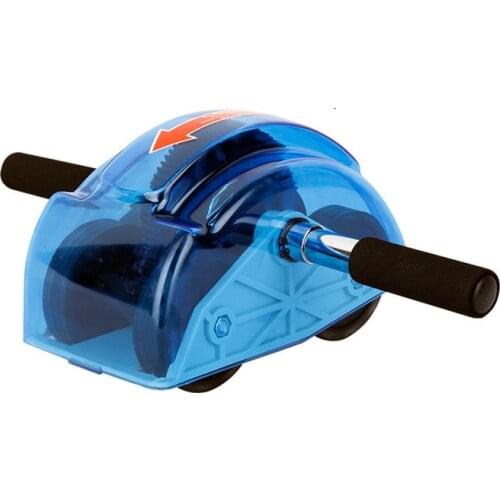 Abdominal Exercise Roller Four Wheel Muscle Exerciser Fitness Training Equipment For Gym Home