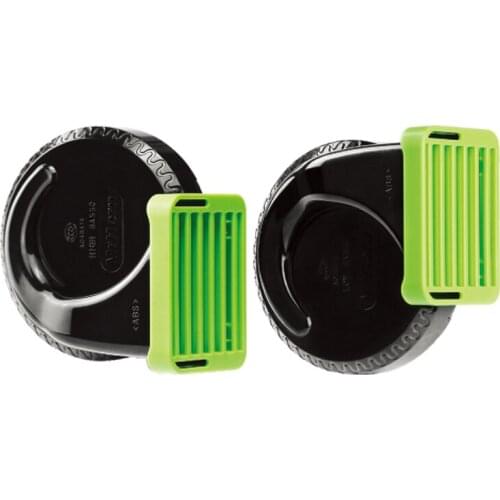 2pcs Car whistle snail horn is suitable for all models 12V common style 4 lines with unique design of waterproof cover