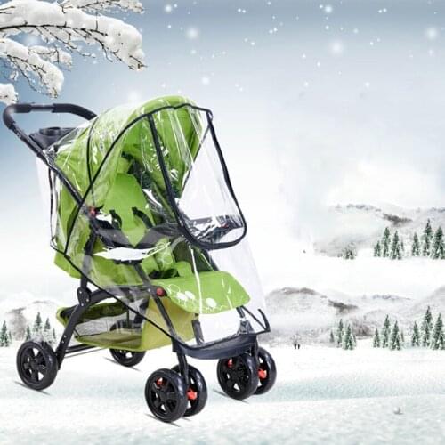 Waterproof Baby Stroller Cover Universal Rain Cover Dust Windshield Sunshade High quality Stroller Accessories Pushchairs Buggys